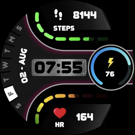 Vital View Watch Face SAM-24 screenshot 28