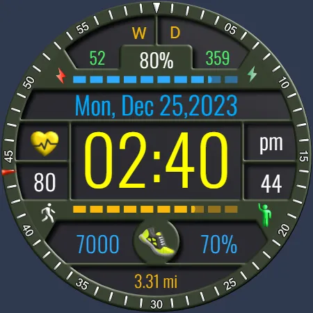 Iris503 Digital Watch Face screenshot 13