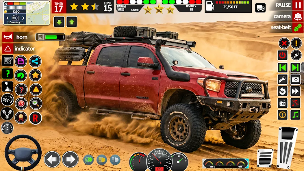 SUV Offroad 4x4 Jeep Game 3d screenshot 3