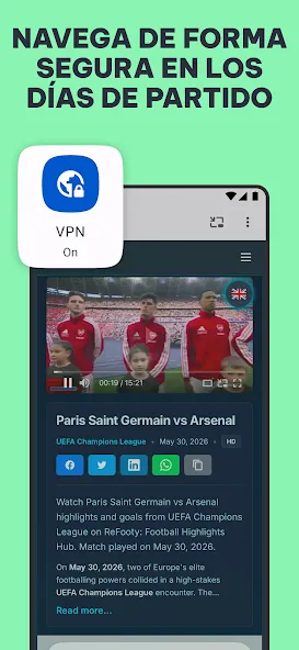 Opera Nettleser med VPN screenshot 5