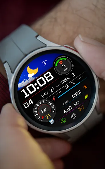 FS W254 Watch face screenshot 2