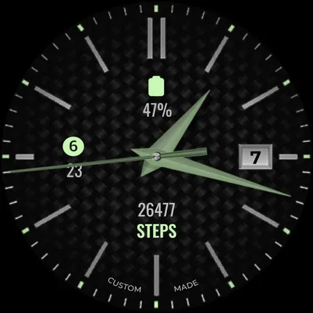 Analog Basic WF Wear OS 5+ screenshot 34