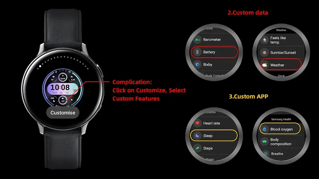 Colorful Components For WearOS screenshot 10