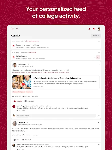 MyChaffey screenshot 9