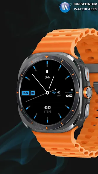 Minima 4 Minimal Watchface screenshot 1