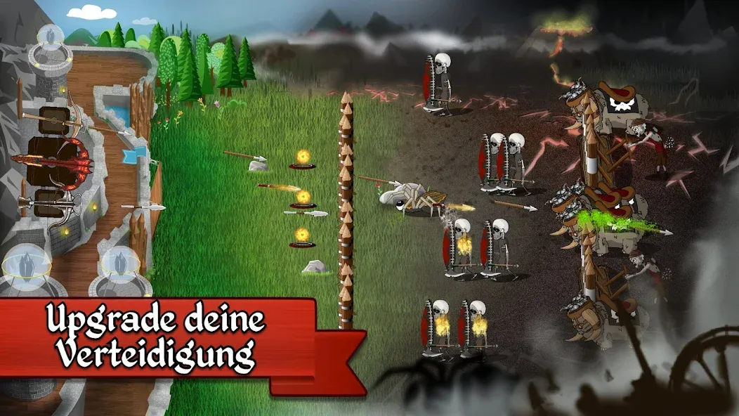 Grim Defender: Castle Defense screenshot 2
