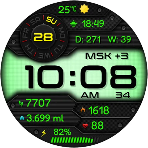 NUVELARO CTS59 Watch face screenshot 19