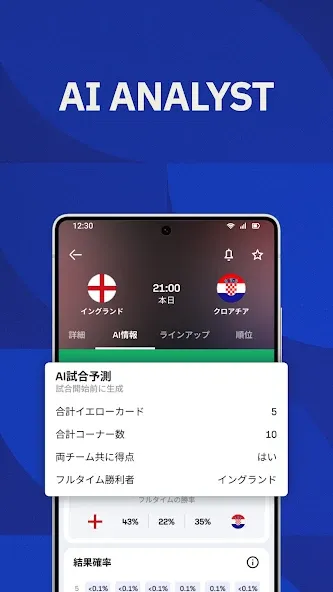 Sofascore: ライブスポーツスコア screenshot 7