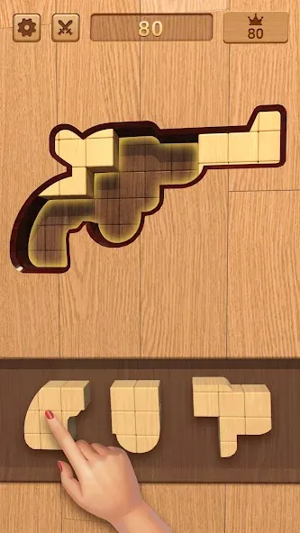 BlockPuz: Woody Block Puzzle screenshot 1