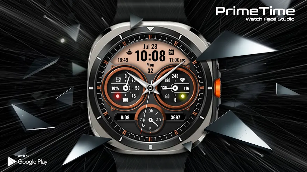 PT12 Hybrid Watch Face screenshot 27