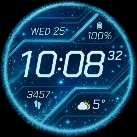 TekWer Snow Watch Face screenshot 25