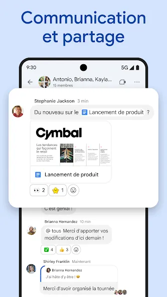 Google Chat screenshot 6