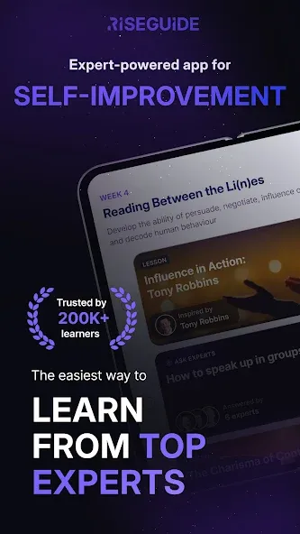 RiseGuide: Expert Insights screenshot 9