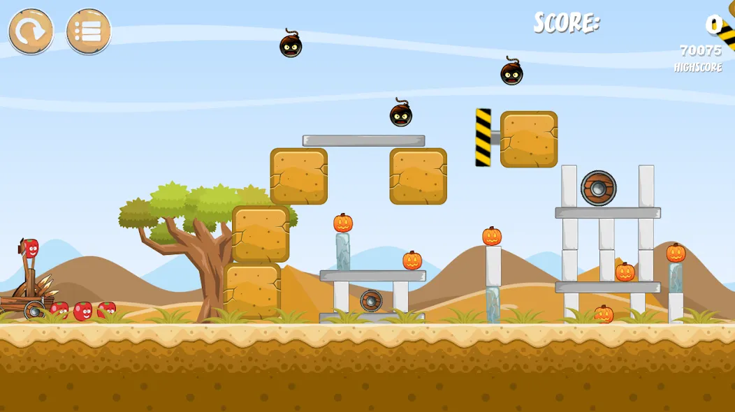 Pumpkins knock down screenshot 4