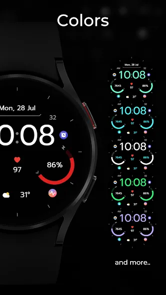 TVV Minimal 7 Watch Face screenshot 2