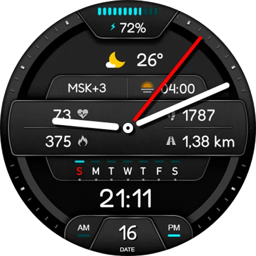 Hybrid Epaloxy Watch Face screenshot 14