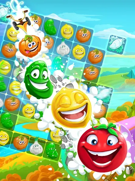 Funny Farm match 3 game screenshot 17