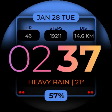 Watch Face WF124 screenshot 5