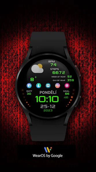 PW81 Big Digital Weather Watch screenshot 6