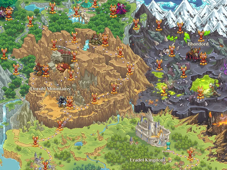 Kingdom War: 타워 디펜스 TD screenshot 16