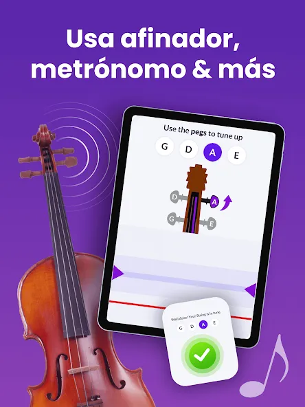 Aprende Violín - tonestro screenshot 24