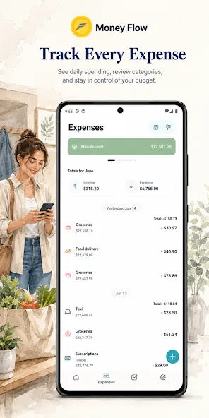 Money Flow: Despesas Mensais screenshot 6