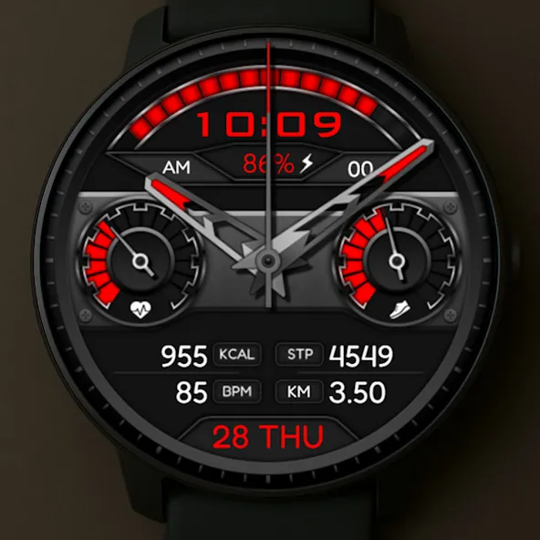 Hybrid Kanon Watch Face screenshot 2