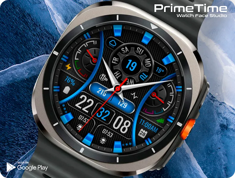 PT43 Hybrid Watch Face screenshot 6