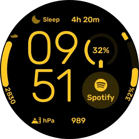 Infocenter II - Watchface screenshot 1