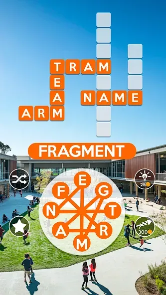 Wordscapes screenshot 1
