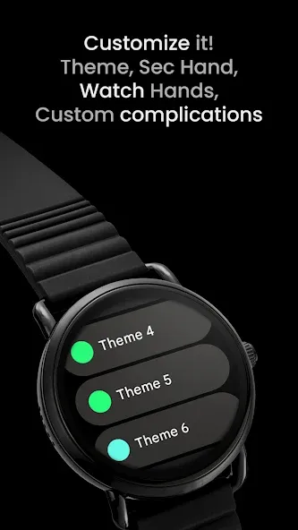 Analog xT: Watch face screenshot 5