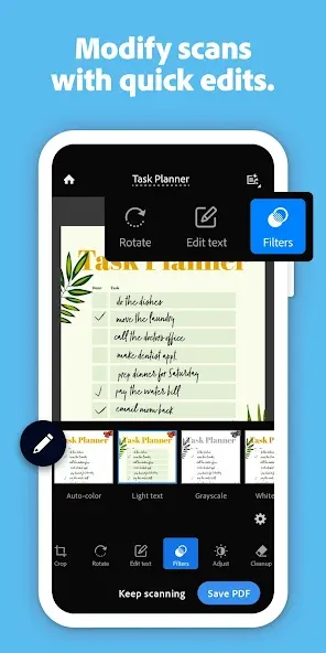 Adobe Scan AI PDF Scanner, OCR screenshot 4