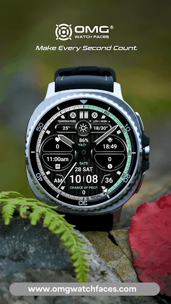 OMG 91 - Hybrid Watch Face screenshot 4