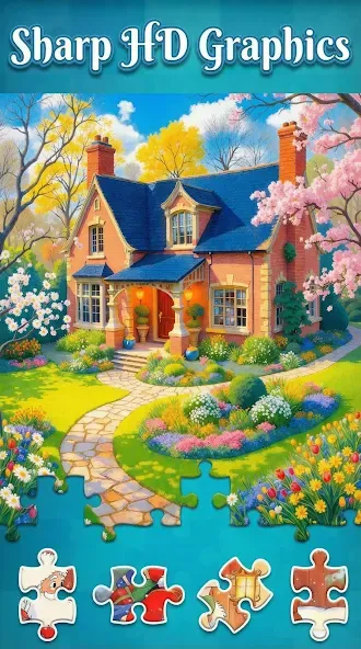 Home Jigsaw HD screenshot 2