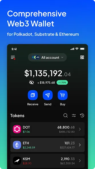 SubWallet - Polkadot Wallet screenshot 1