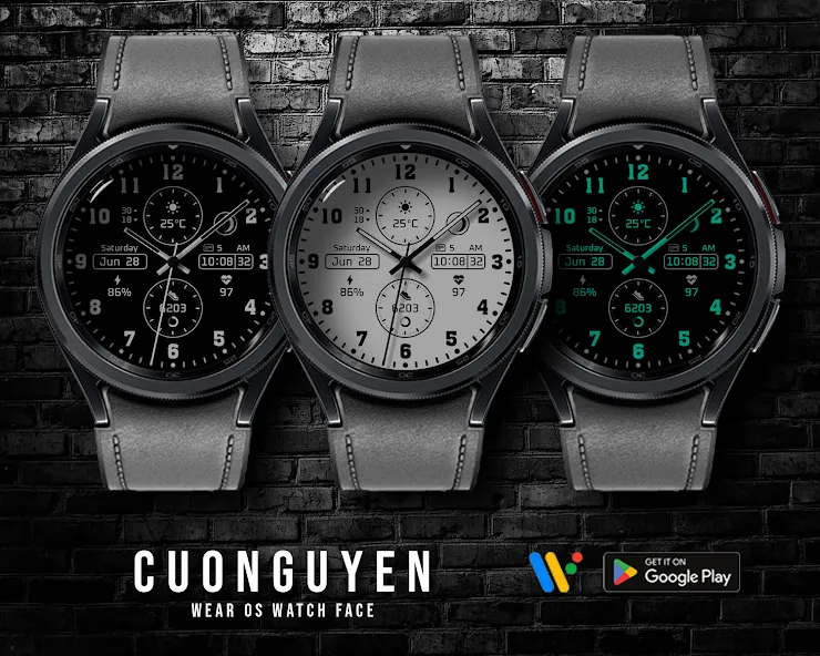 Watch face CNW-34 screenshot 1
