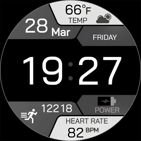 Wave Fury Watch Face screenshot 31