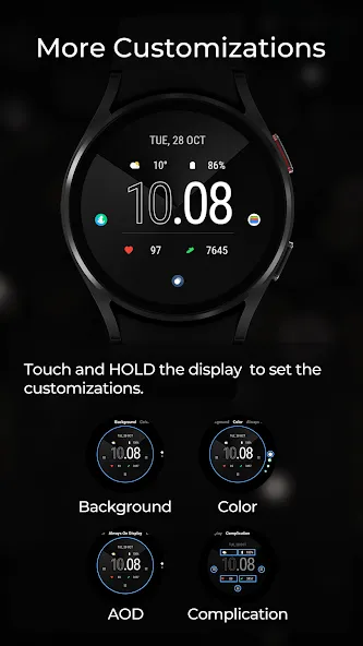 TVV Minimal 8 Watch Face screenshot 6