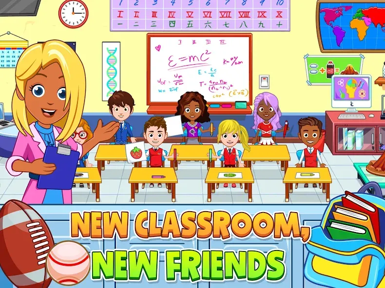 My City : High School screenshot 7