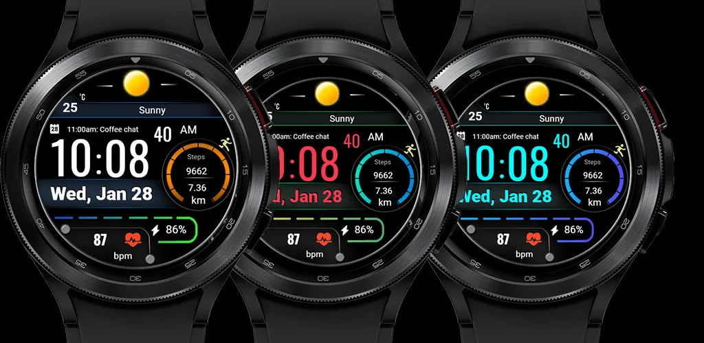 Digital FSW304 Watchface screenshot 10
