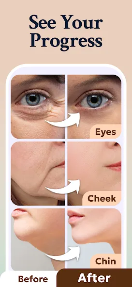Face Yoga & Facial Exercises screenshot 8