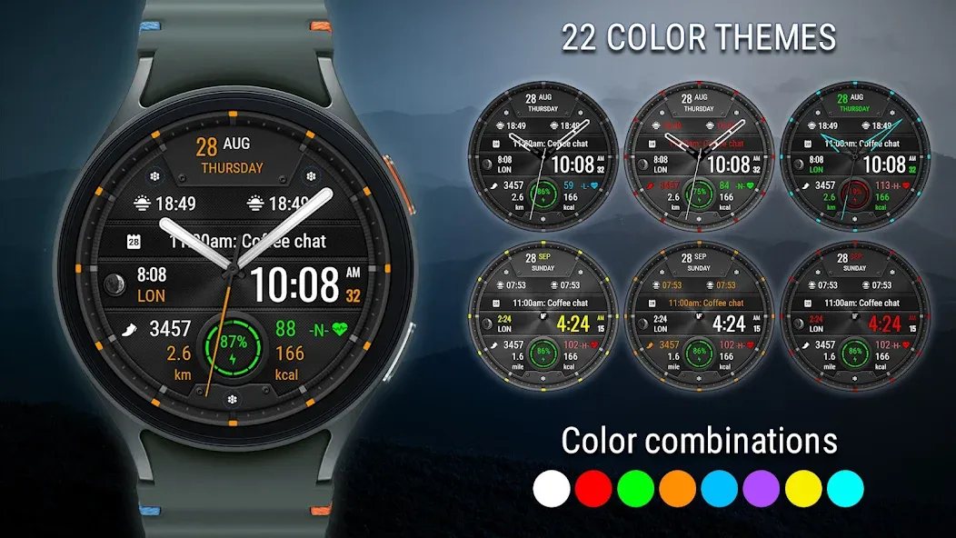 VF Element Hybrid 2 Watch Face screenshot 5