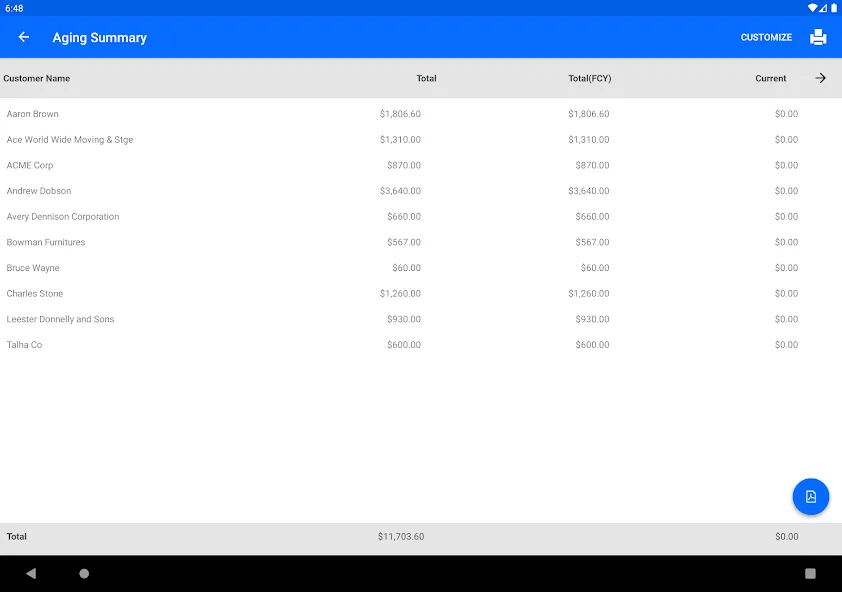 Zoho Invoice - Facturas Fácil screenshot 12