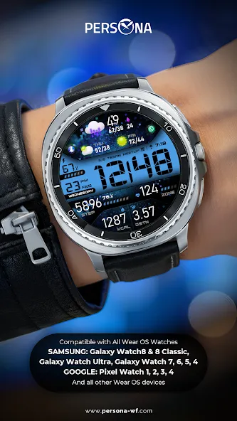PER43 Digital Watch Face screenshot 5