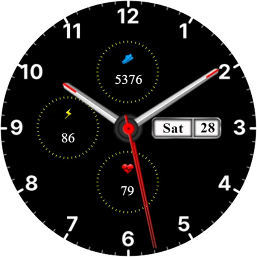 Analog Minimal Watch face screenshot 10