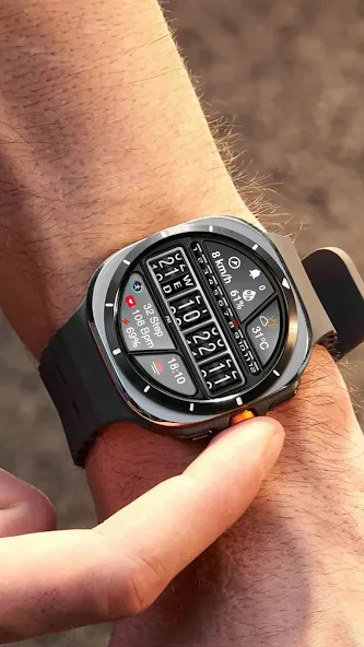 N-SPORT580 Flip Digital Watch screenshot 2