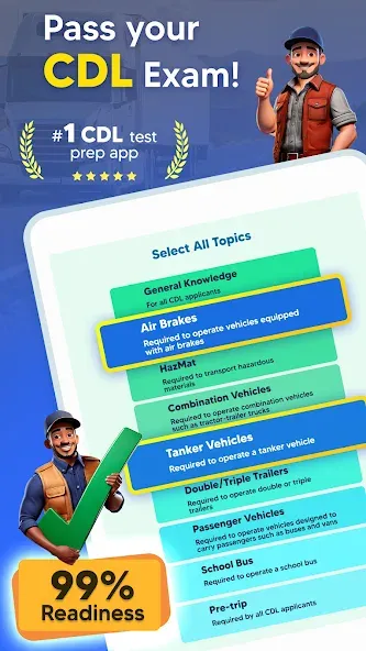CDL Prep Practice Test 2026 screenshot 17