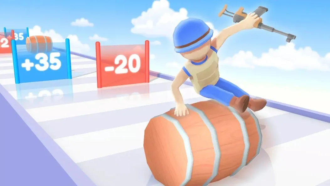 Gun Runner: Parkour Action screenshot 4