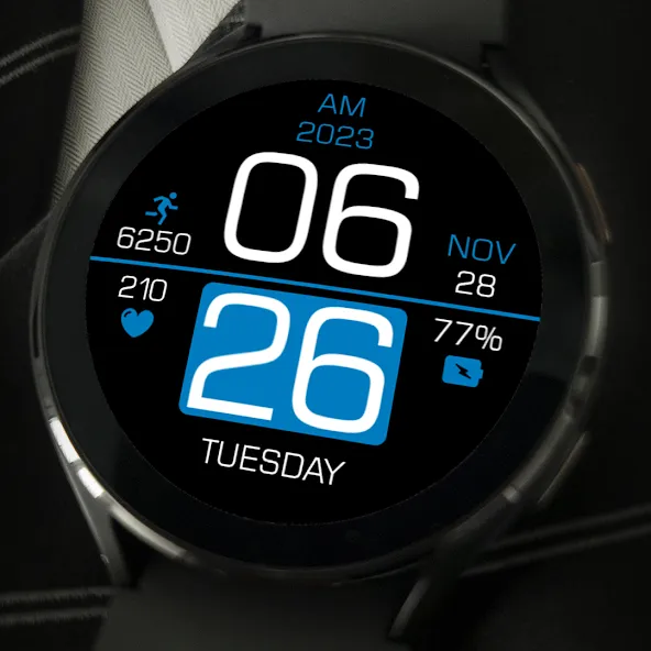 Key108 Digital Watch Face screenshot 4