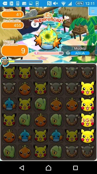 Pokémon Shuffle Mobile screenshot 4